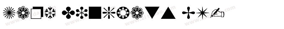 Zapf Dingbats BT字体转换